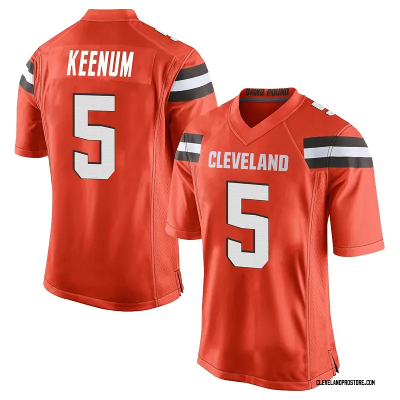 case keenum browns jersey