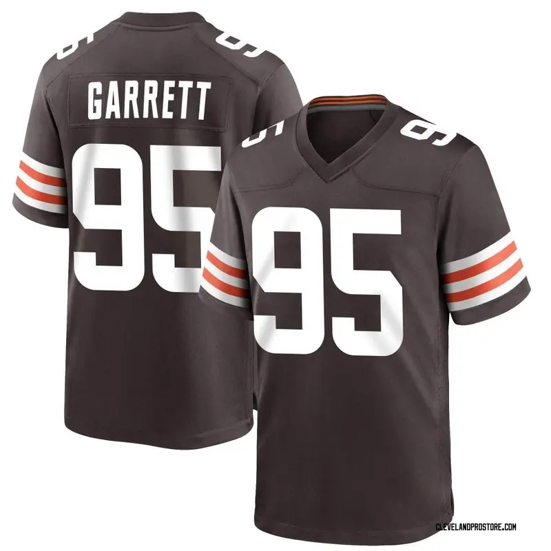 Men\'s Mylesî€ î€€Garrettî€ Cleveland Browns Team Color Jerseyî€ - Brown Game Men\'s Mylesî€ î€€Garrettî€ Cleveland Browns Team Color Jerseyî€ - Brown Game