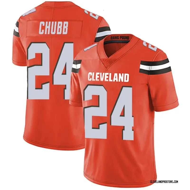 nick chubb color rush jersey