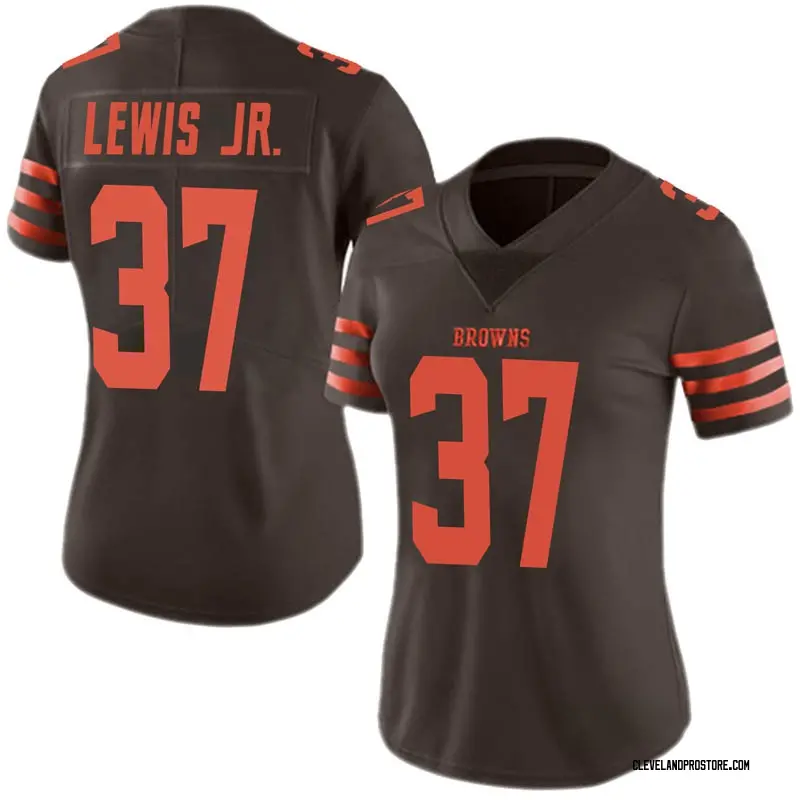 Women's Donnie Lewis Jr. Cleveland Browns Color Rush Jersey - Brown Limited