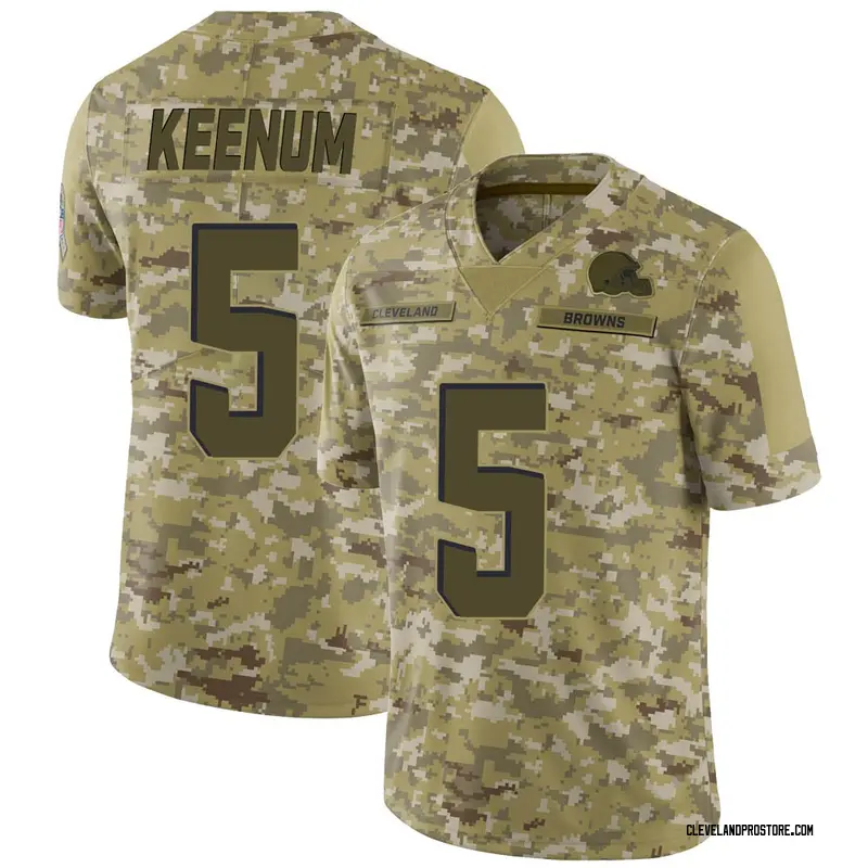 case keenum browns jersey