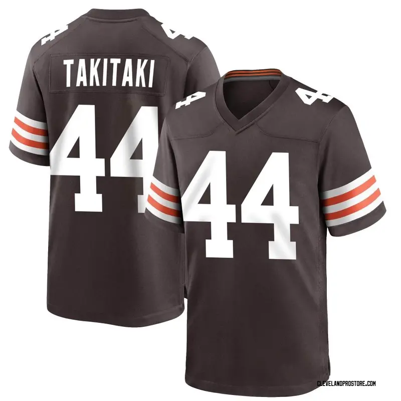 Youth Sione Takitaki Cleveland Browns 